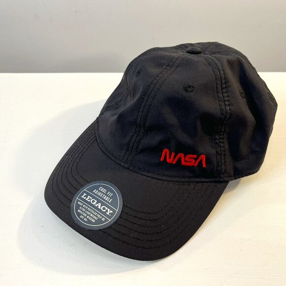 Legacy Adult NASA "WORM" Cool Fit Hat - Adjustable One Size - NWT - Picture 1 of 3